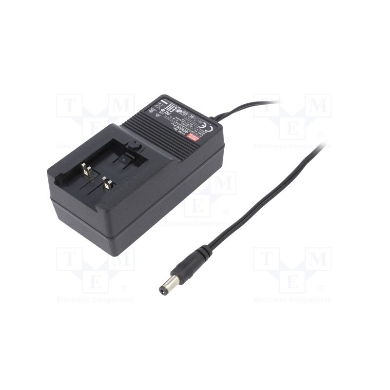 1 pcs x MEAN WELL - GE40I36-P1J - Power supply: switched-mode, plug, 36VDC, 1.11A, 40W, Out: 5,5/2,1