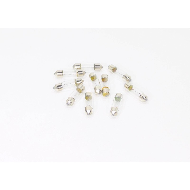 Bulb 12v 5w tube 10pcs no ece wb op 10pcs