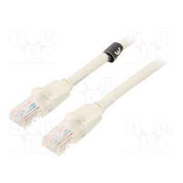 1 pcs x VENTION - IBEHH - Patch cord, U/UTP, 6, CCA, PVC, grey, 2m, RJ45 plug,both sides