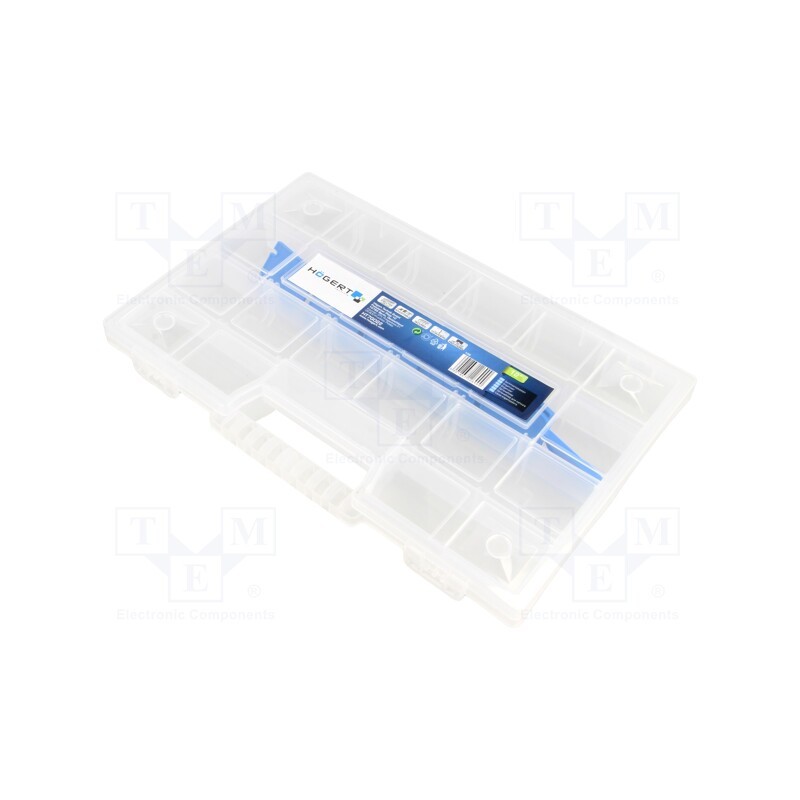 1 pcs x Hu00d6GERT TECHNIK - HT7G022 - Container: collective, with partitions, 290x195x35mm
