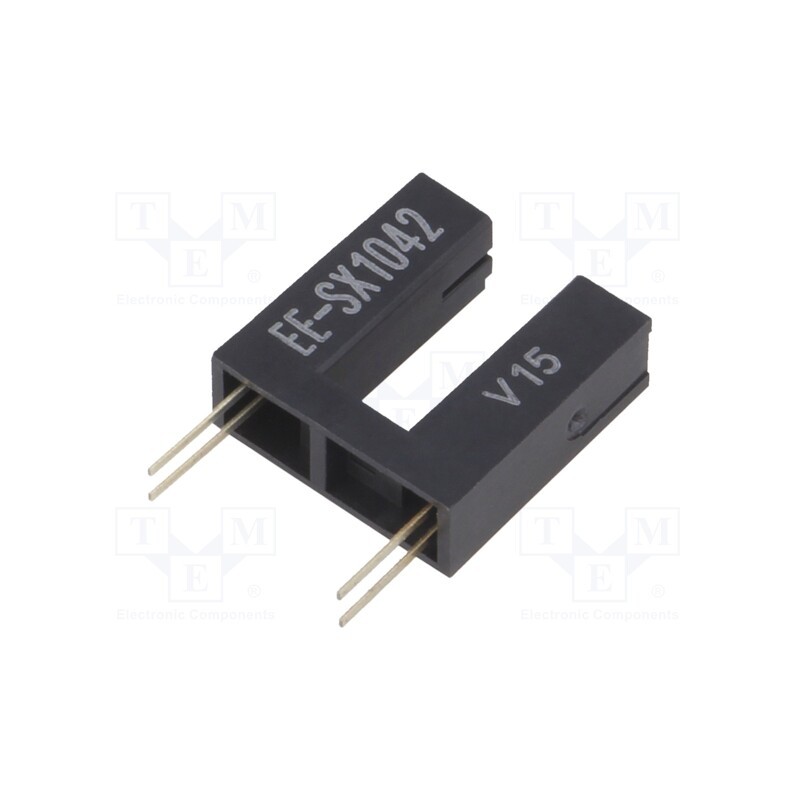 1 pcs x OMRON OCB - EE-SX1042 - Sensor: photoelectric, through-beam (with slot), Slot width: 5mm
