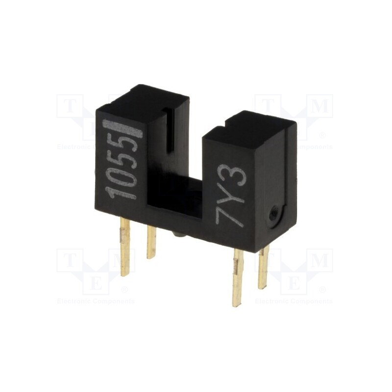 1 pcs x OMRON OCB - EE-SX1055 - Sensor: photoelectric, through-beam (with slot), DARK-ON, THT