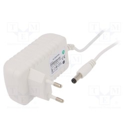 1 pcs x POS - POSB09100A-WH - Power supply: switched-mode, plug, 9VDC, 1A, 9W, Plug: EU, 80.36%