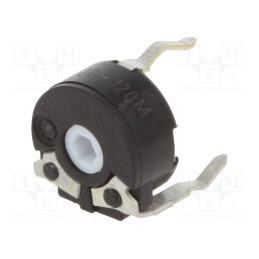 2 pcs x PIHER - PT6MV-204A2020- - Potentiometer: mounting, horizontal, 200kΩ, 100mW, ±20%, linear