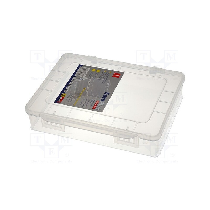 1 pcs x ALLIT AG - BMA457170 - Container: single, polypropylene, white, 180x149x40mm, EuroPlus C