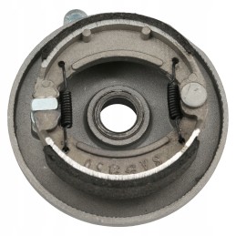 Hub brake drum shoes front left quad atv