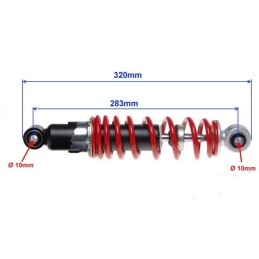 Cross 125 ATV shock absorber rear front 28cm