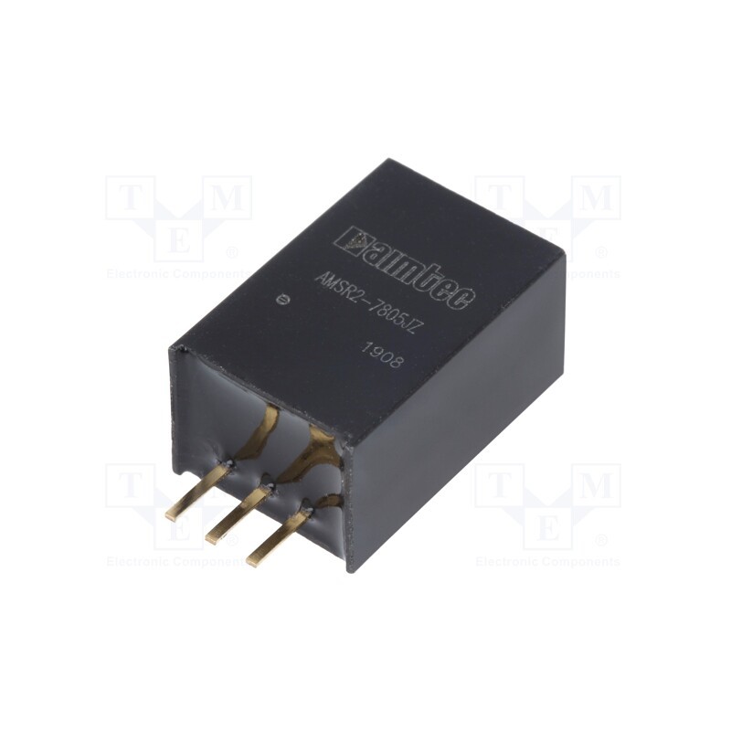 1 pcs x AIMTEC - AMSR2-7805JZ - Converter: DC/DC, 10W, Uin: 8÷36V, Uout: 5VDC, Iout: 2A, SIP3, THT