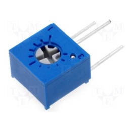 2 pcs x VISHAY - T73XX501KT20 - Potentiometer: mounting, single turn,vertical, 500Ω, 500mW, ±10%