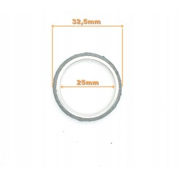 Exhaust pipe gasket 2t paper and metal
