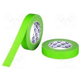 1 rol x HPX - FG2525 - Tape: duct, W: 25mm, L: 25m, Thk: 0.3mm, green, natural rubber