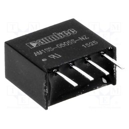 1 pcs x AIMTEC - AM1SS-0505S-NZ - Converter: DC/DC, 1W, Uin: 4.5÷5.5V, Uout: 5VDC, Iout: 200mA, SIP4
