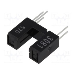 1 pcs x OMRON OCB - EE-SX3081 - Sensor: photoelectric, through-beam (with slot), Slot width: 5mm