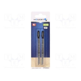 1 pcg x Hu00d6GERT TECHNIK - HT6D663-2 - Hacksaw blade, wood,jigsaw, 100mm, 10teeth/inch, 2pcs.