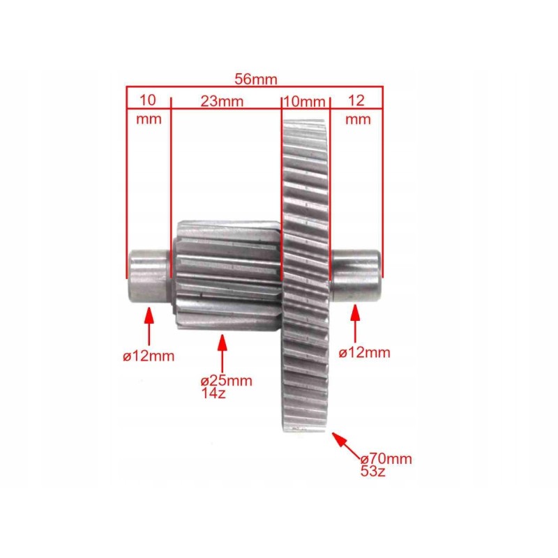 Intermediate mode gy6 50 scooter 4t zipp router romet