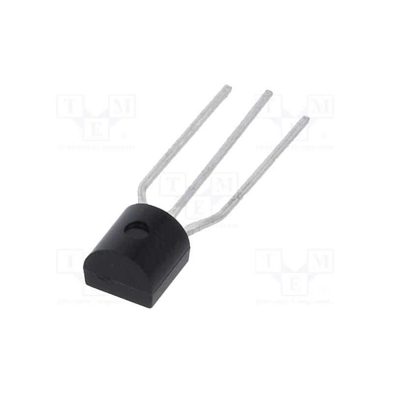 10 pcs x ONSEMI - BC32740TA - Transistor: PNP, bipolar, 45V, 0.8A, 0.625W, TO92