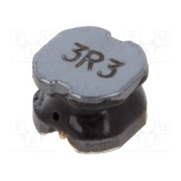 2 pcs x BOURNS - SRN6045-3R3Y - Inductor: wire, SMD, 3.3uH, Ioper: 3.2A, 30.2mΩ, ±30%, Isat: 5A