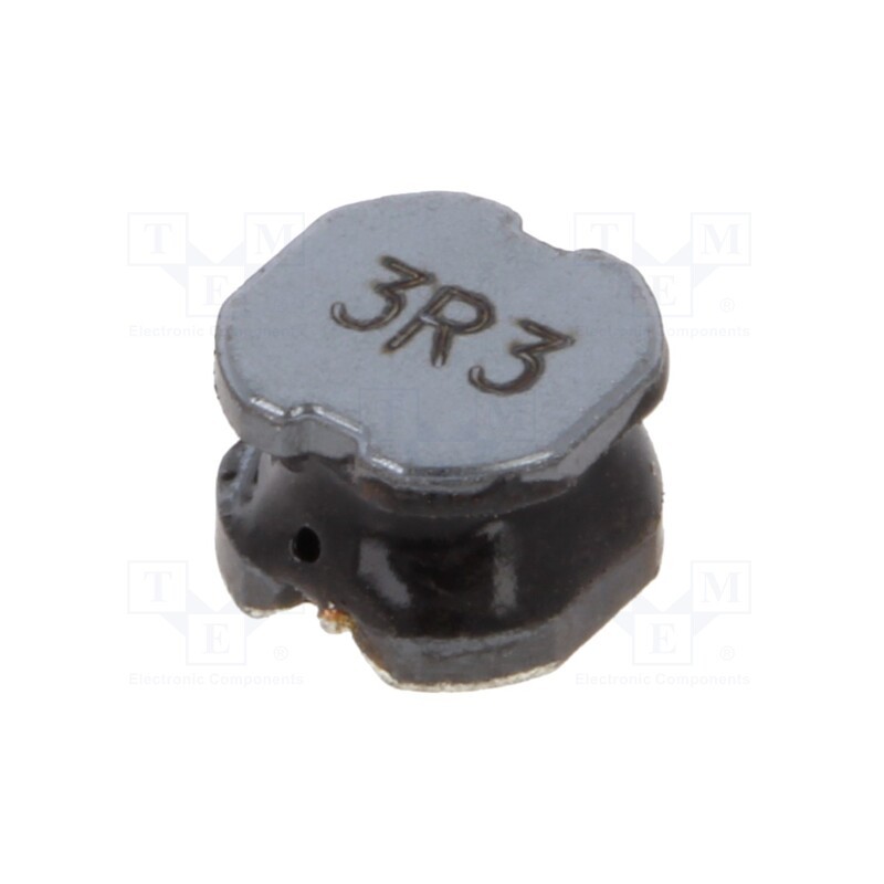 2 pcs x BOURNS - SRN6045-3R3Y - Inductor: wire, SMD, 3.3uH, Ioper: 3.2A, 30.2mΩ, ±30%, Isat: 5A