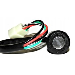 Ignition switch set, ATV 200, 4 pins, male, with keys