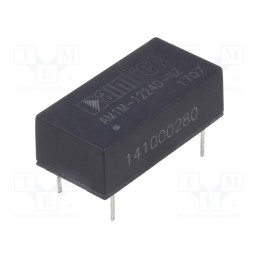 1 pcs x AIMTEC - AM1M-1224D-NZ - Converter: DC/DC, 1W, Uin: 10.8÷13.2V, Uout: 24VDC, Uout2: -24VDC