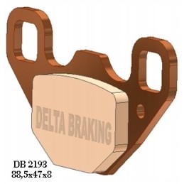 Delta braking brake pads kh489 polaris rzr 170 09 14 rear replace