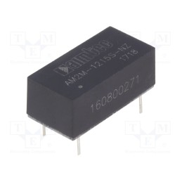 1 pcs x AIMTEC - AM2M-1215S-NZ - Converter: DC/DC, 2W, Uin: 10.8÷13.2V, Uout: 15VDC, Iout: 133mA