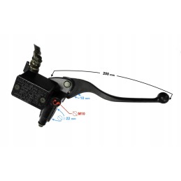 Front brake pump with lever for the Fighter 2 moped