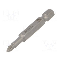 1 pcs x PHOENIX CONTACT - SF-BIT-PH 1-50 - Screwdriver bit, Phillips, PH1, Overall len: 50mm