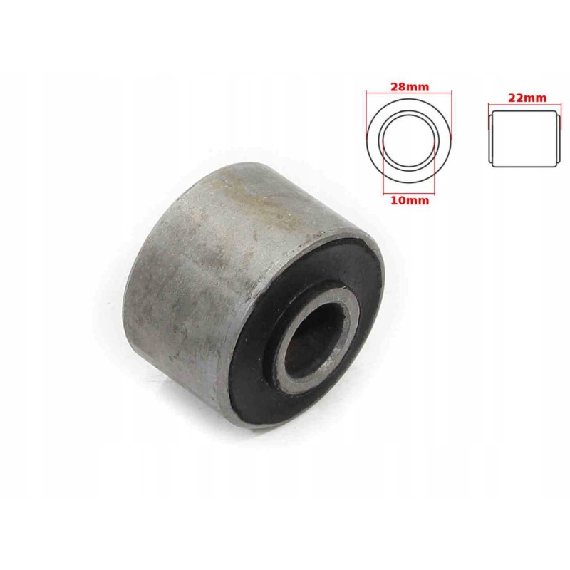 Swing arm bushing atv scooter moped 10x28x22 mp
