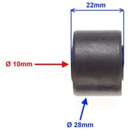 Swing arm bushing atv scooter moped 10x28x22 mp