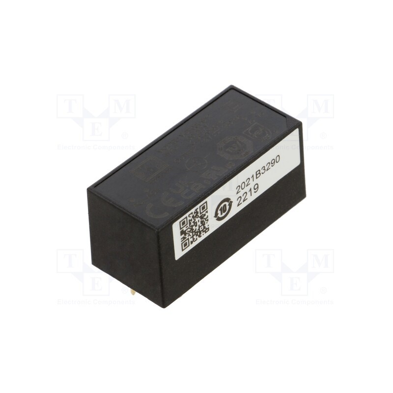 1 pcs x XP POWER - VCE03US12 - Converter: AC/DC, 3W, 85÷264VAC, 12VDC, Iout: 250mA, OUT: 1, 80%, PCB