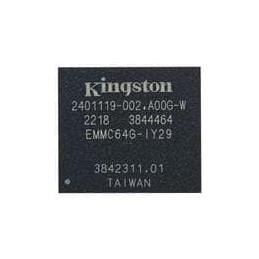 1 pcs : EMMC64G-IY29-5B101 - eMMC I-temp eMMC 5.1 (HS400) 153B 64GB (Sustained Performance)