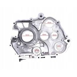 Karter atv 110 125 right black tz horizontal engine with marking 139fmb 147