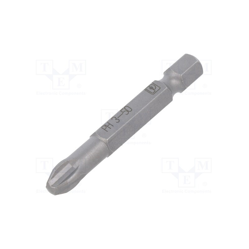 1 pcs x PHOENIX CONTACT - SF-BIT-PH 3-50 - Screwdriver bit, Phillips, PH3, Overall len: 50mm
