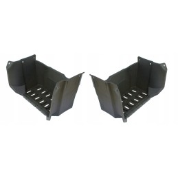 Footrests, leg covers, plastic, ATV 110 125, set