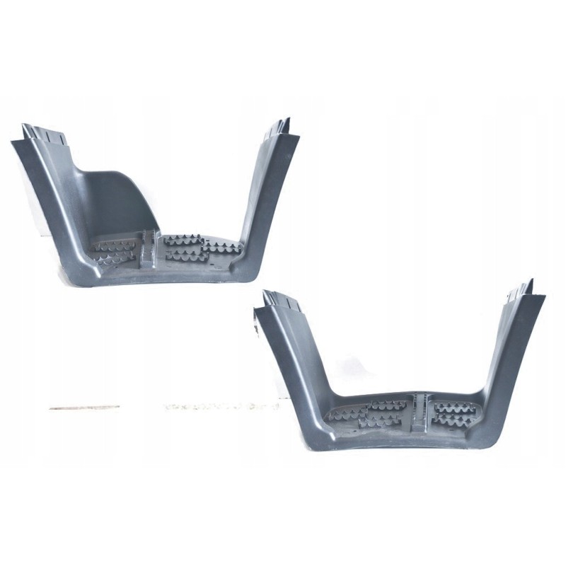 Footrests, leg covers, plastic, ATV 110 125, set