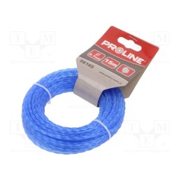 1 pcs x PROLINE - 98145 - Trimmer line, L: 15m, polyamide, square, Size: 2.7mm