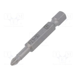 1 pcs x PHOENIX CONTACT - SF-BIT-PZ 1-50 - Screwdriver bit, Pozidriv®, Overall len: 50mm