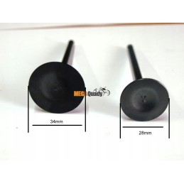 Exhaust intake valves quad atv loncin 250 lc170fmm