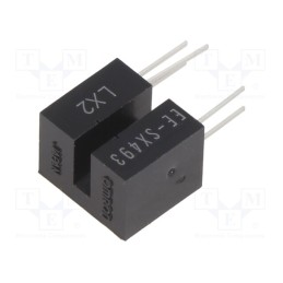 1 pcs x OMRON OCB - EE-SX493 - Sensor: photoelectric, through-beam (with slot), Slot width: 2mm