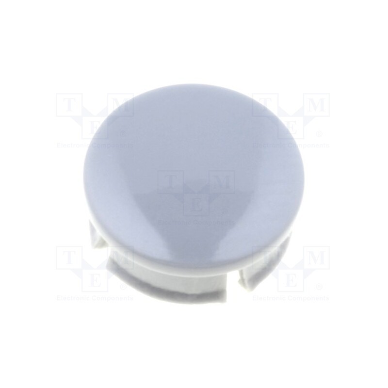 4 pcs x MENTOR - 499.644 - Cap, grey, Mounting: push-in, plastic, G330.31,G352.61,G353.61