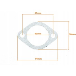 Gy6 4t 125ccm intake manifold gasket, paper