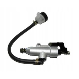 Foot brake pump with reservoir and mounting
