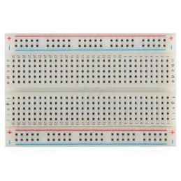1 pcs x VELLEMAN - VTBB3 - Board: universal, prototyping,solderless, W: 55mm, L: 82mm, 3A, 30V