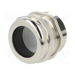 1 pcs x BM GROUP - 2542 - Cable gland, PG42, IP68, brass, Body plating: nickel