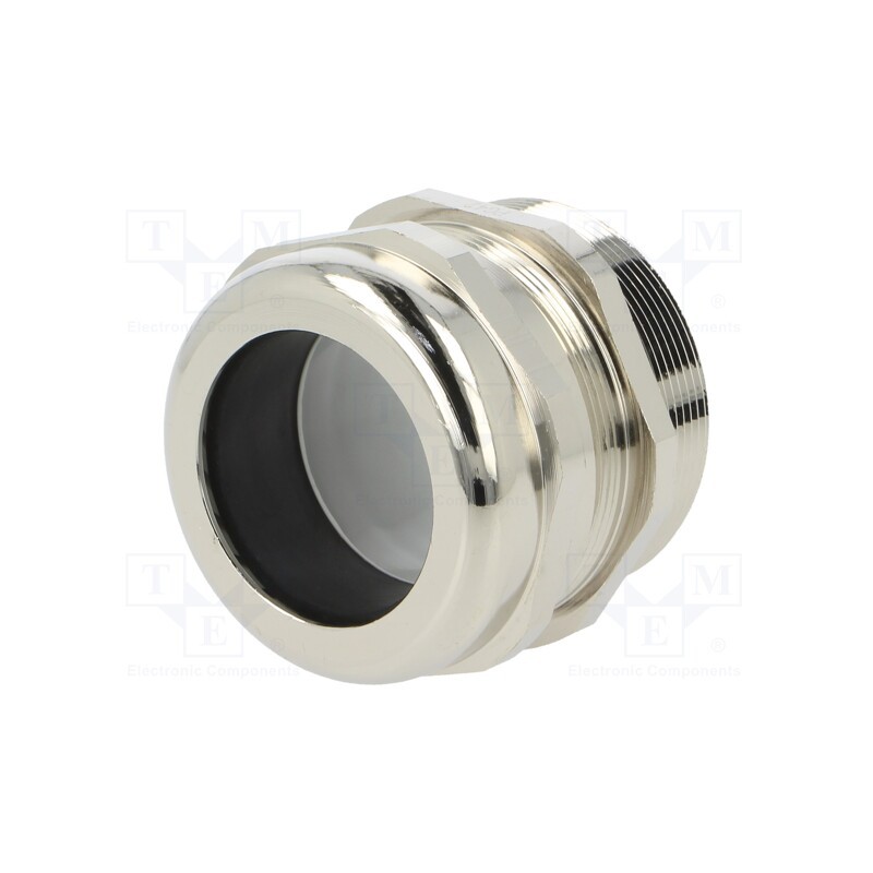 1 pcs x BM GROUP - 2542 - Cable gland, PG42, IP68, brass, Body plating: nickel