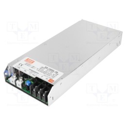 1 pcs x MEAN WELL - SD-1000L-48 - Converter: DC/DC, 1008W, Uin: 19÷72V, Uout: 48VDC, Iout: 21A, SD