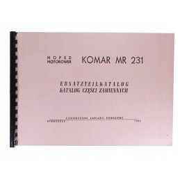 Spare parts catalog mosquito mr 231