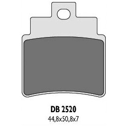 Delta braking brake pads kh355 db2520or d
