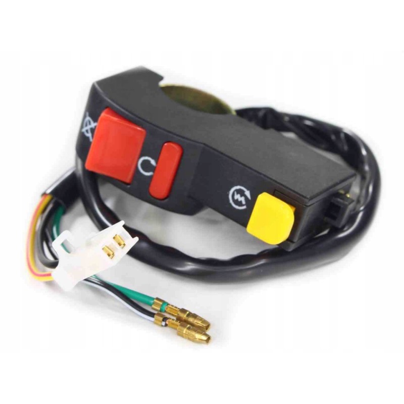 On off switch universal button